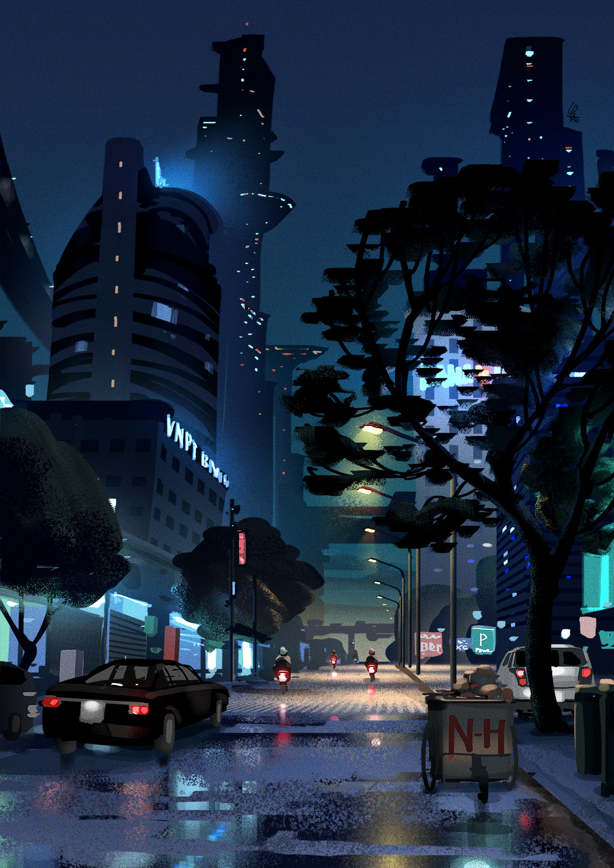 1200x1698 Long - Sketch Of Night