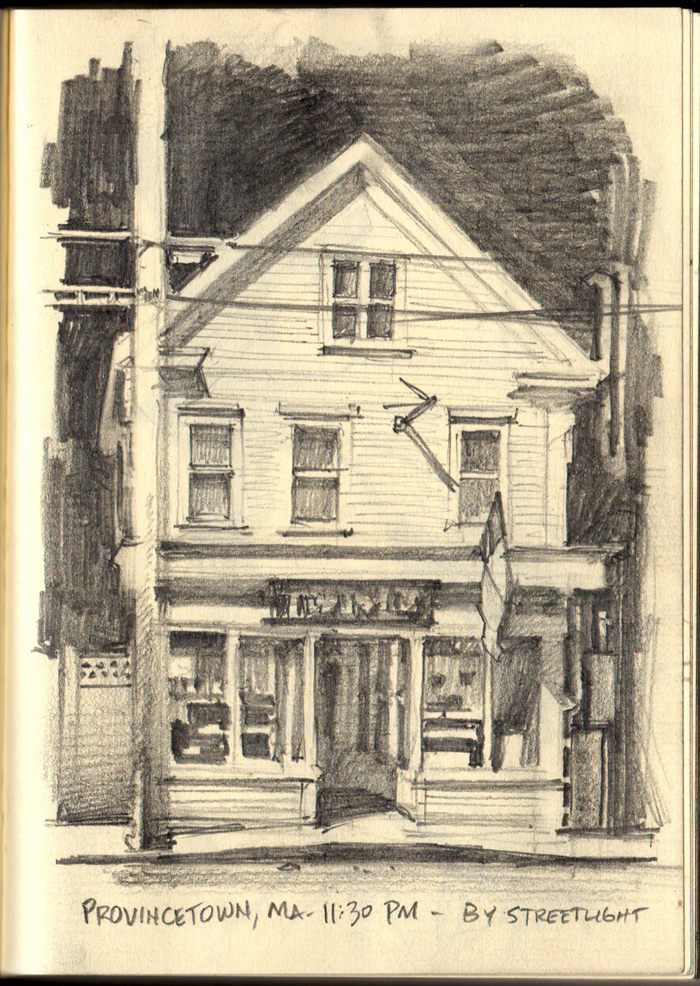 700x986 Gurney Journey Night Sketch - Sketch Of Night