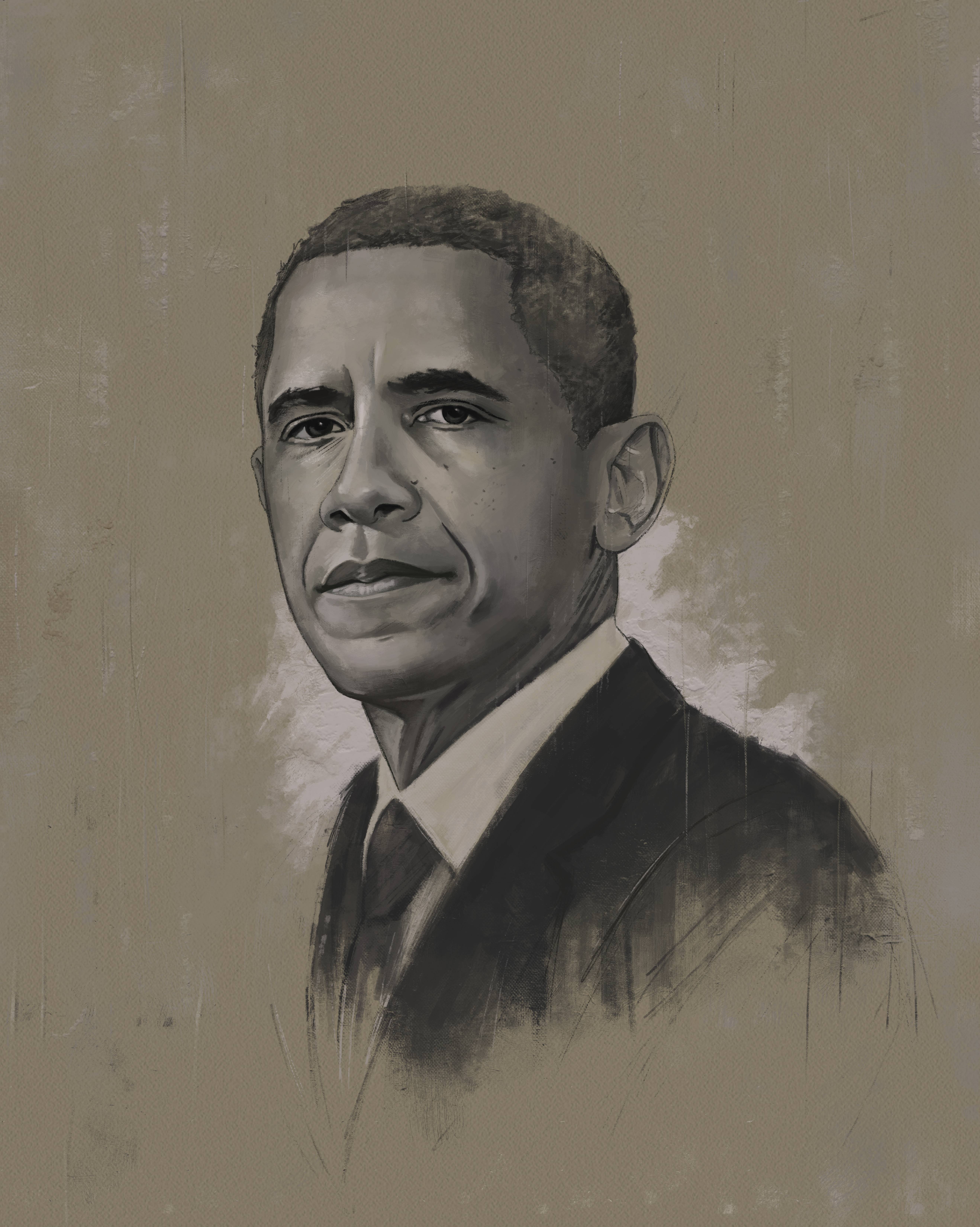 5272x6600 Barack Obama Sketch - Sketch Of Obama