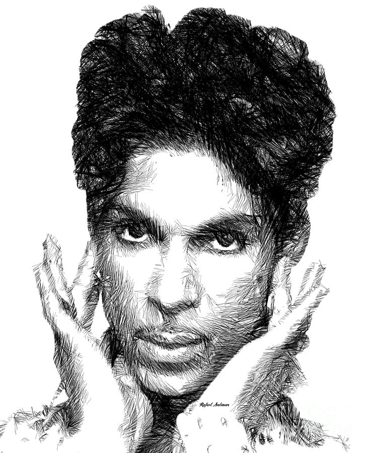 739x900 Prince - Sketch Of Prince