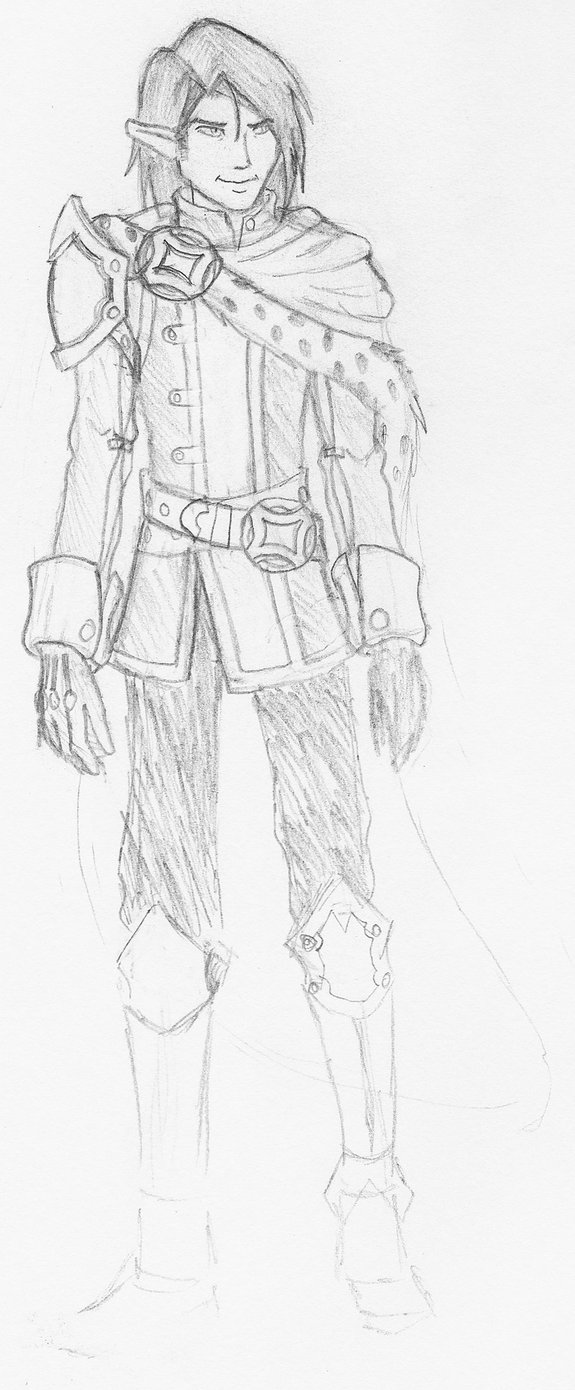 575x1390 Prince Zachariah Sketch By Ryu Gi - Sketch Of Prince