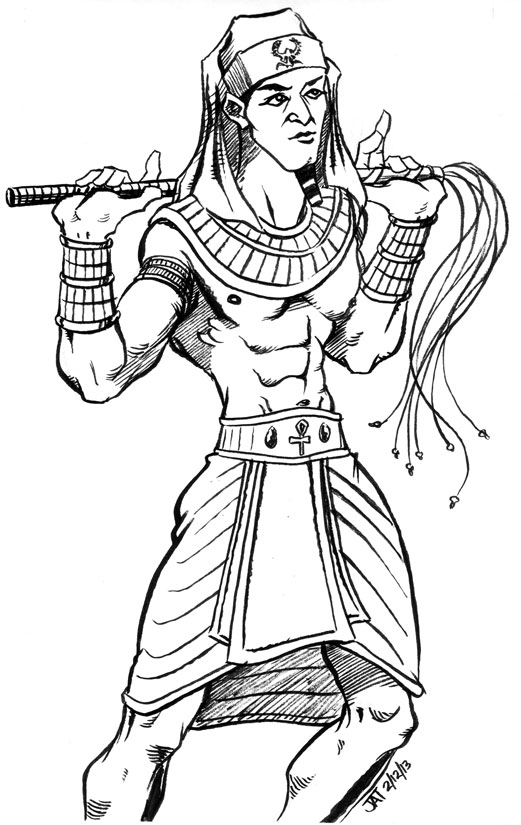 521x825 A Touch Of Jeff Character Sketch The Prince Of Egypt - Sketch Of Prince