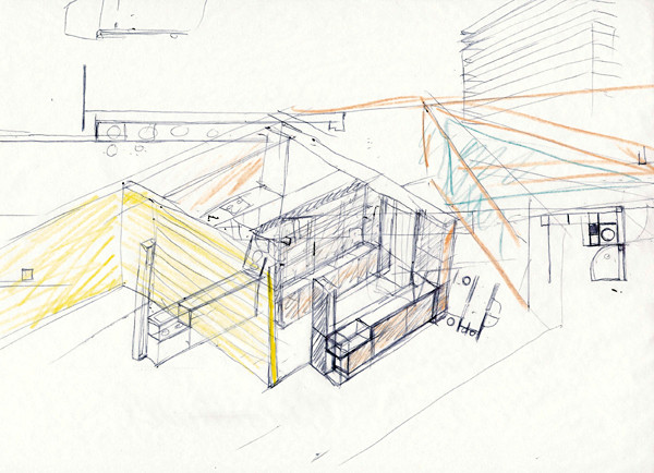 600x434 Gallery Of Restaurant + Tea House Francisco Portugal E Gomes - Sketch Of Restaurant