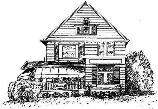 528x364 About - Sketch Of Restaurant