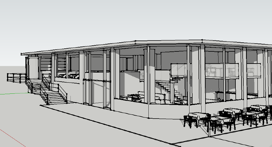 Sketch Of Restaurant At Explore Collection Of