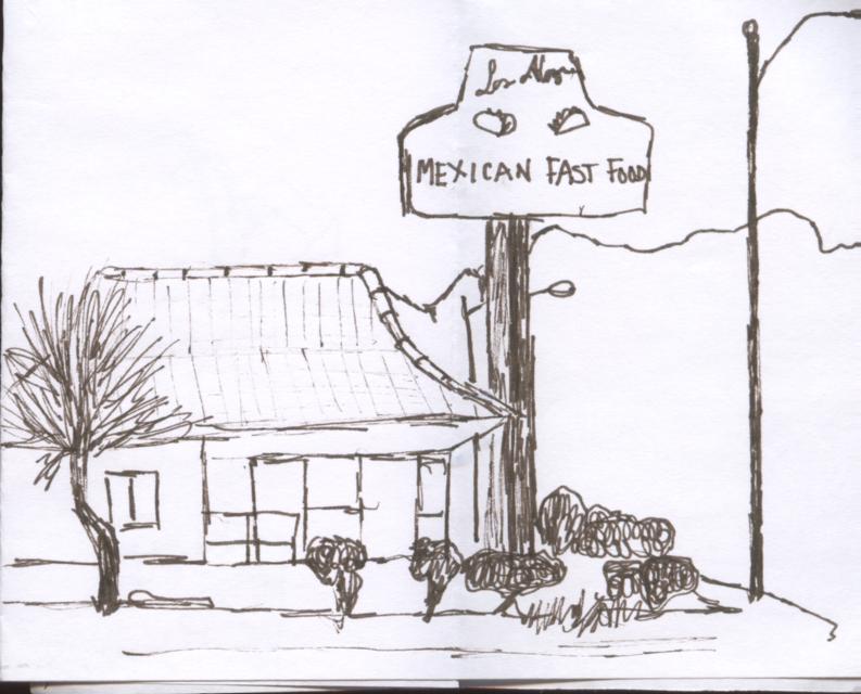 Sketch Of Restaurant at Explore collection of