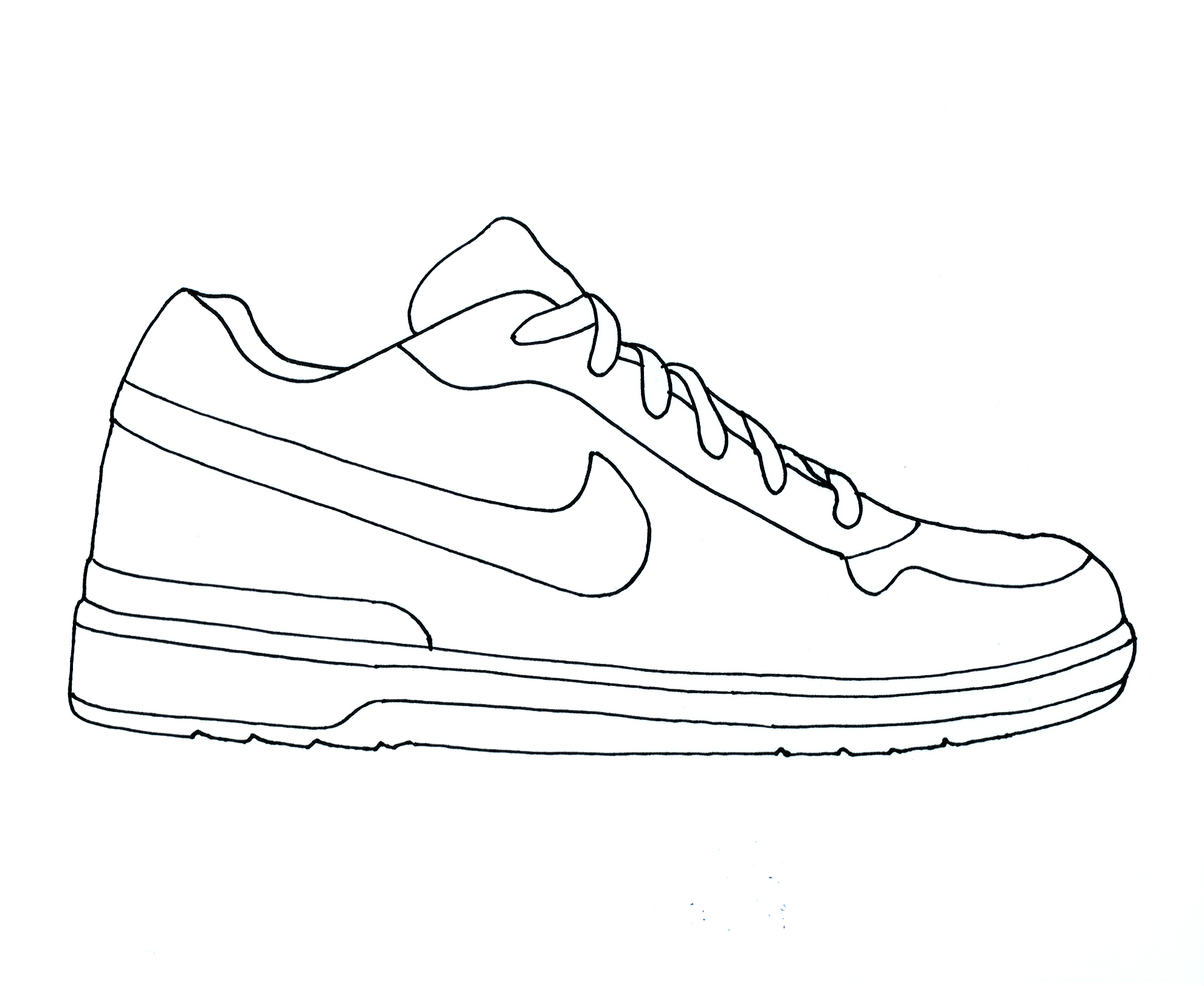 1980x1623 Collection Of Shoe Drawing Images High Quality, Free - Sketch Of Shoes