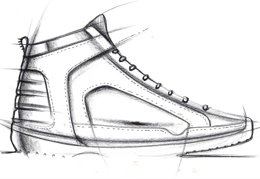 sketches of shoes