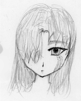 284x355 Sketchbook3.html - Sketch Of Someone Crying