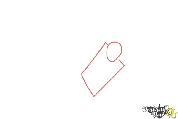 600x400 How To Draw A Person Falling - Sketch Of Someone Running