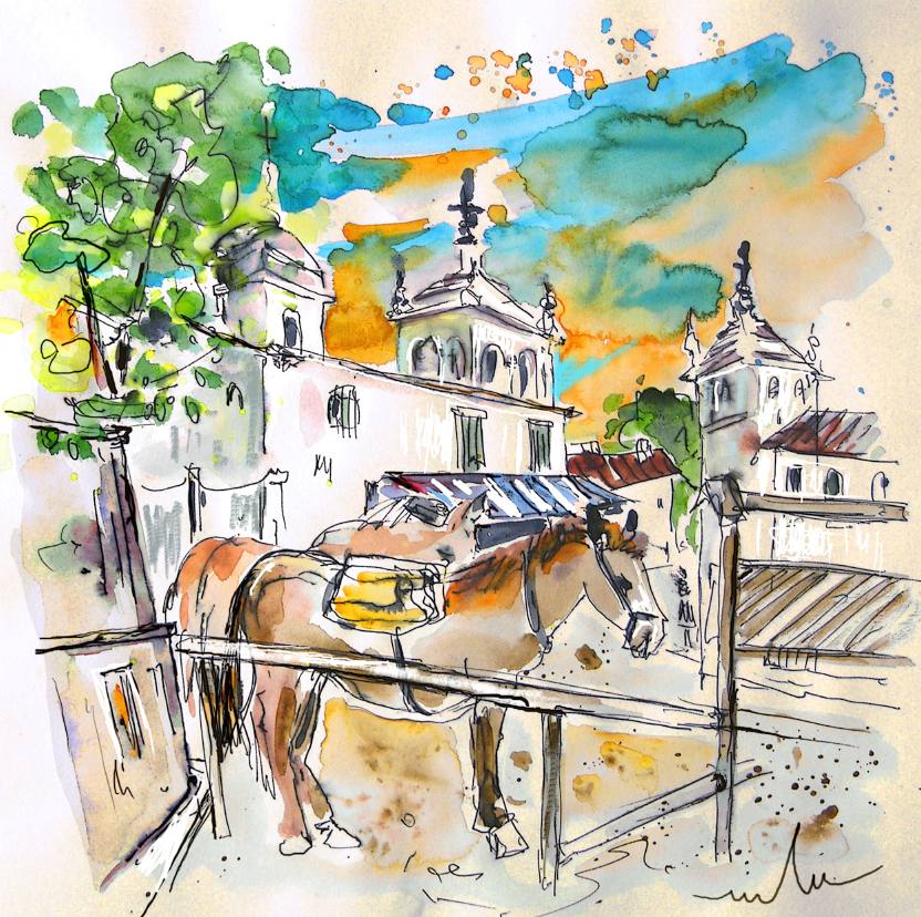 832x828 El Rocio 1 (Travel Sketches Spain 2009) Infinity + Some + 2 - Sketch Of Spain