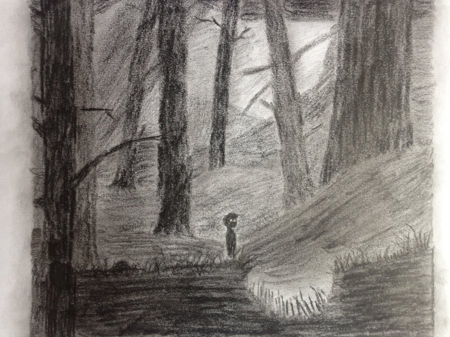 900x675 Limbo Sketch 1 - Sketch Of The Woods