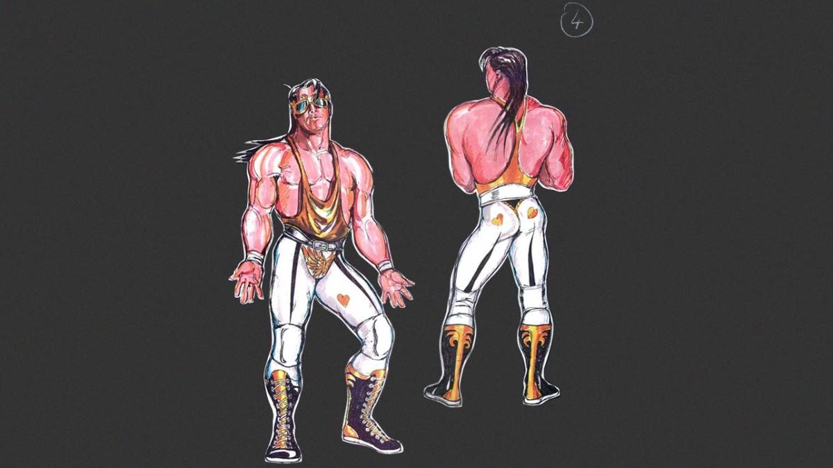 1200x675 Never Before Seen Superstar Sketches From The Wwe Vault, Round 2 - Sketch Of Wwe Superstars