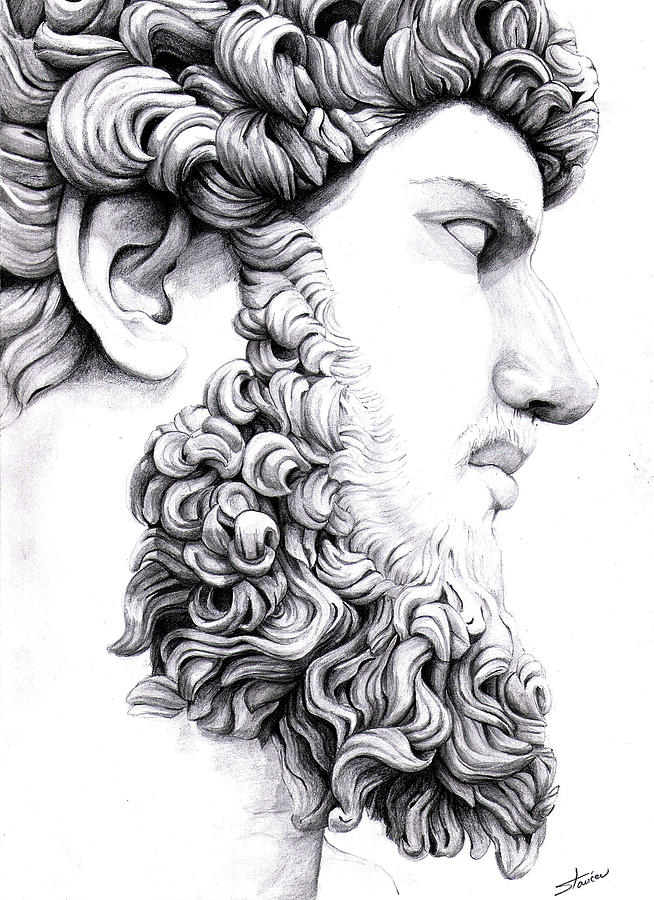 654x900 Zeus Drawing By Dimitar Stancev - Sketch Of Zeus