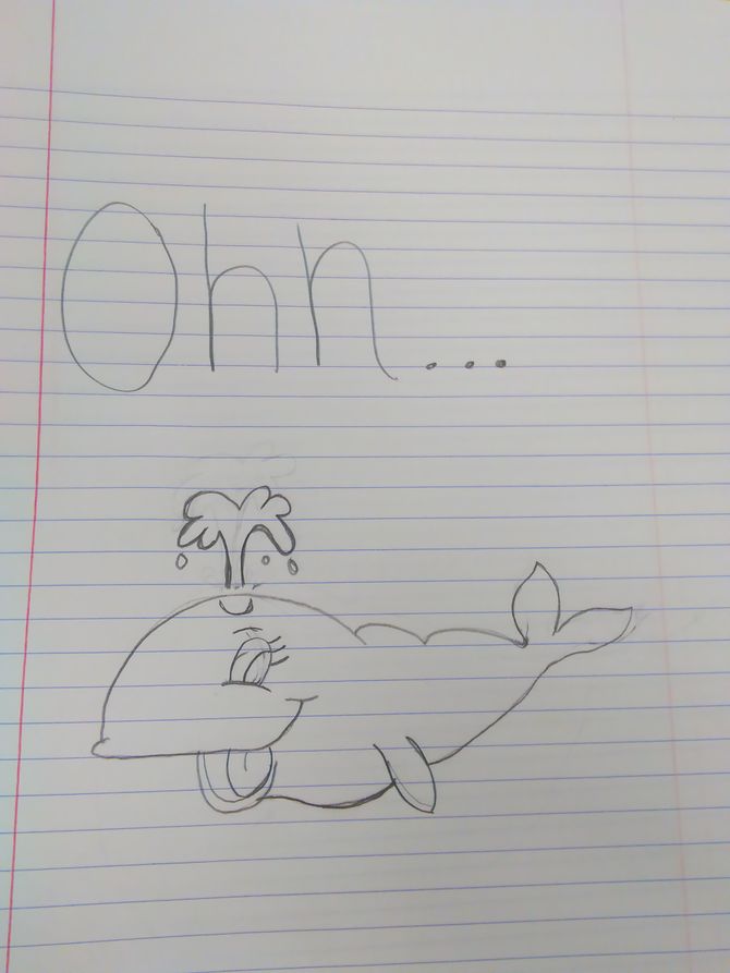 670x893 How To Draw A Whale (With Pictures) - Sketch On Paper