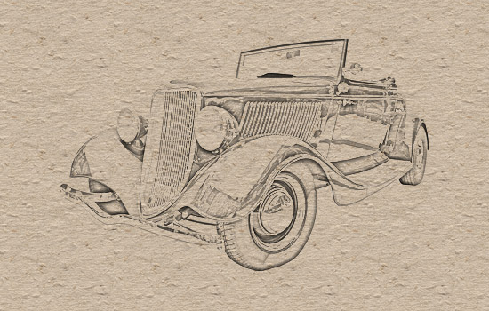 550x350 Photo To Artistic Drawing Convert A Photo Into A Sketch - Sketch On Paper