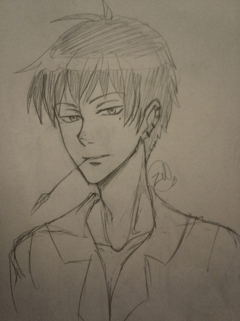 774x1032 Shiro Sketch On Paper By Zeldaprincessgirl100 - Sketch On Paper