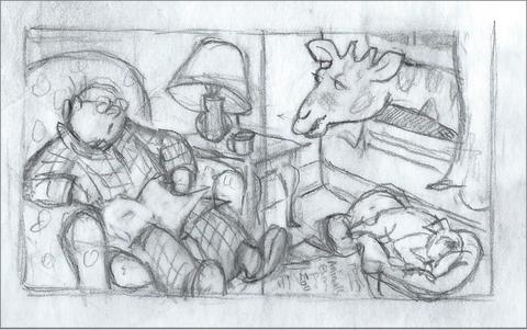 480x301 E I E I O! Illustrating Old Macdonald Had A...zoo! Charlesbridge - Sketch Over Photo