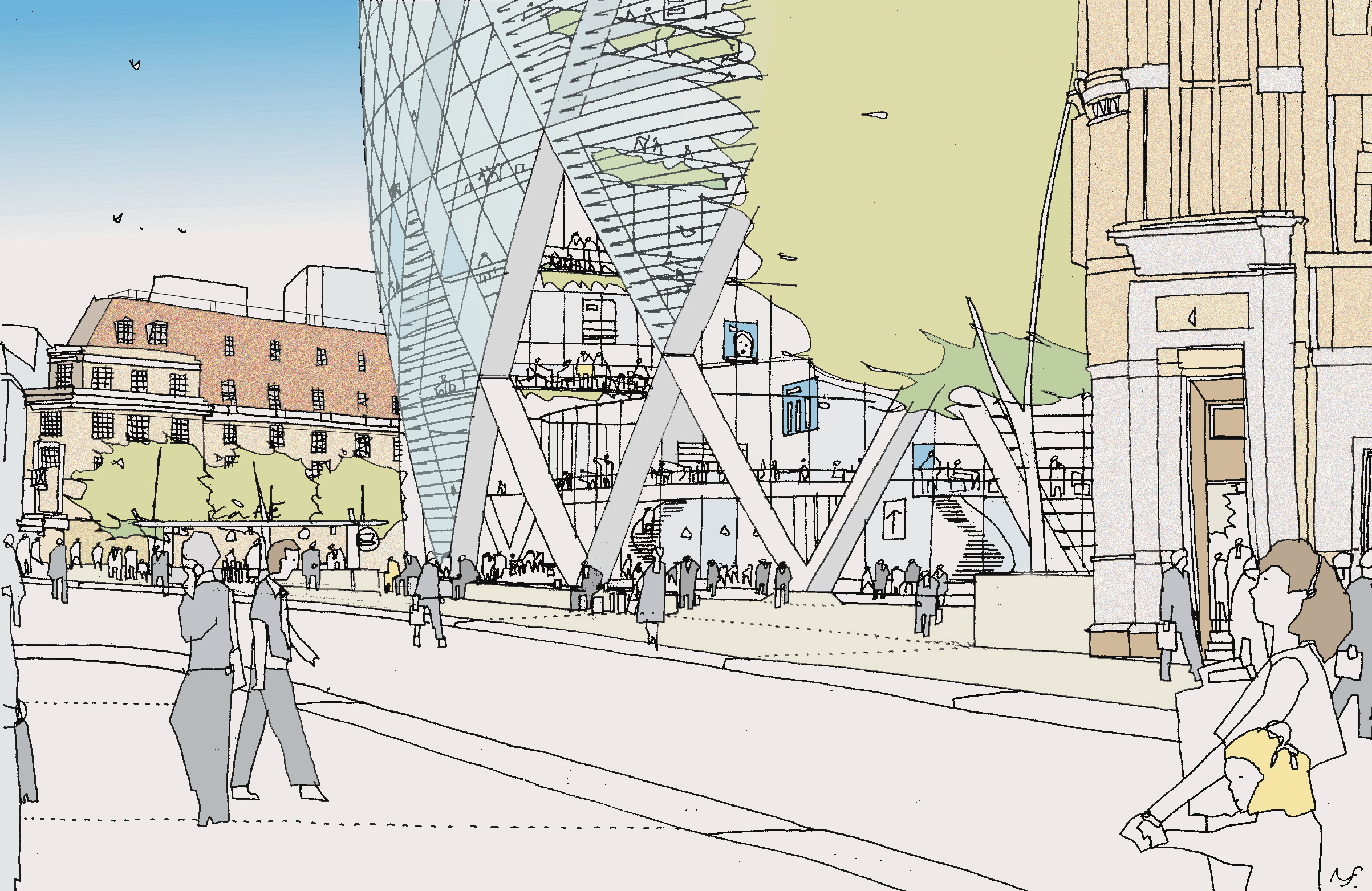 2406x1563 The Big Draw - Sketch Over Photo