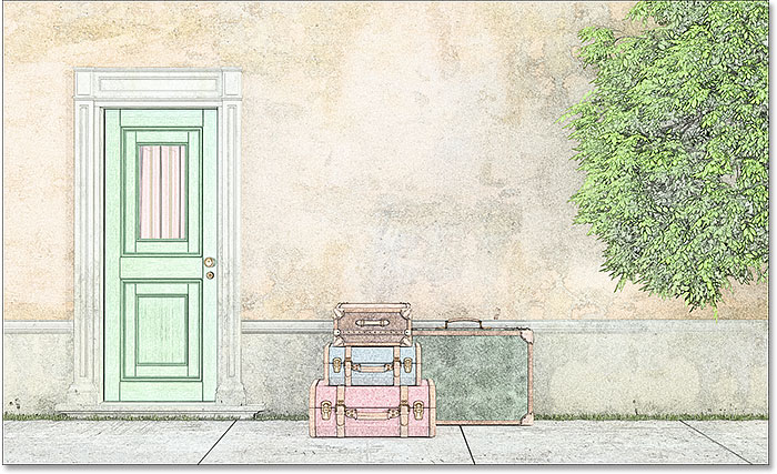 700x427 Photo To Detailed Sketch With Photoshop - Sketch Overlay