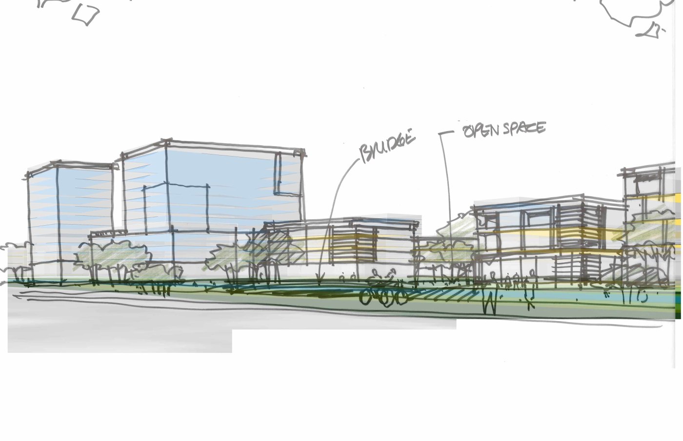 1400x905 Rhino Hand Drawing Photoshop - Sketch Overlay