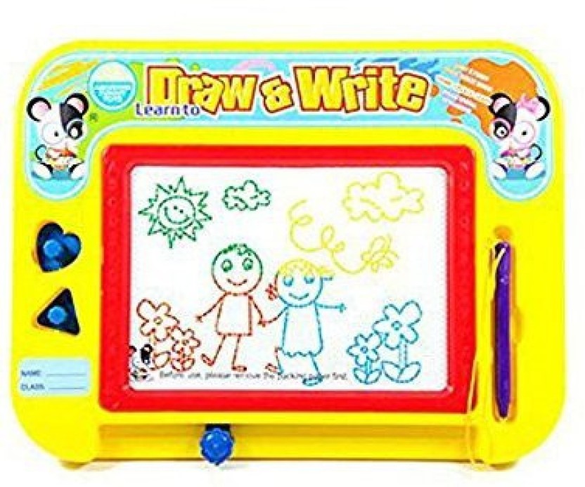 832x693 Luckstar (Tm) Colorful Magnetic Drawing Board Erasable Sketch Pad - Sketch Pad Board