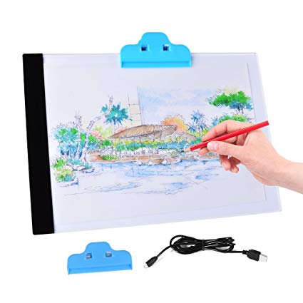 425x425 Xcsource Led Light Box Drawing Board Artist A4 Drawing Pad Art - Sketch Pad Board