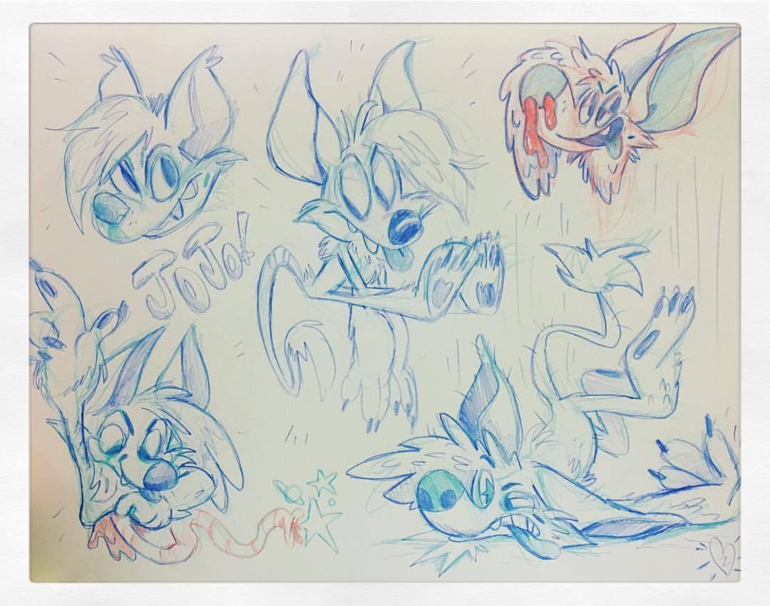 1080x850 Pizza Day Comics - Sketch Page