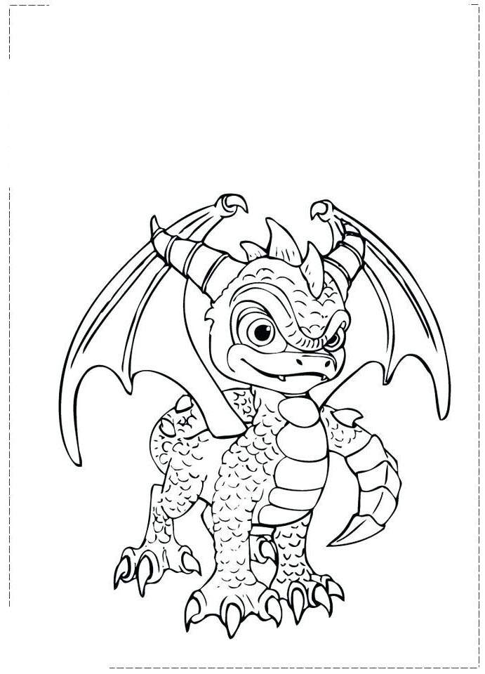 691x960 Skylanders Coloring Pages Sketch - Sketch Page