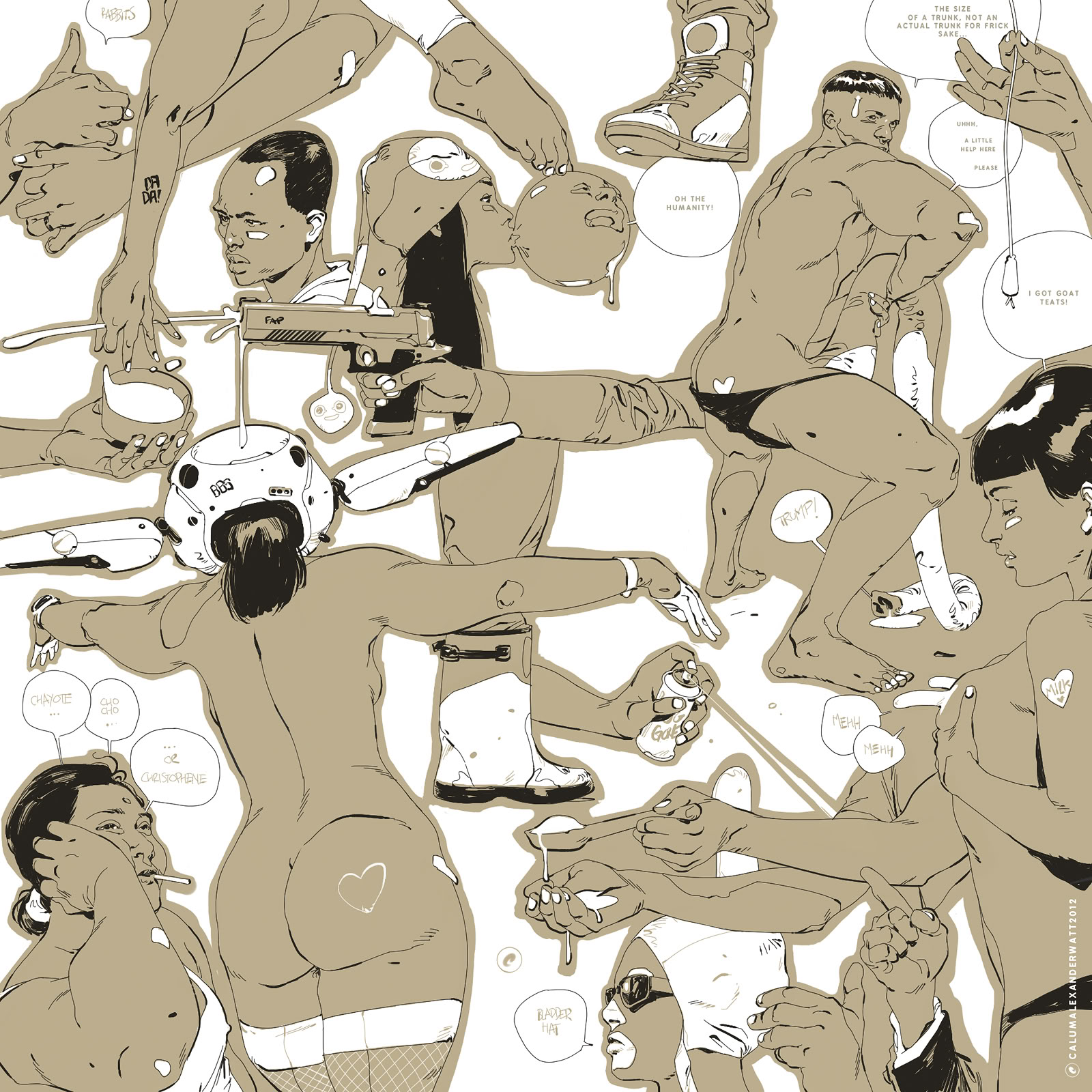 1600x1600 Caw Art Sketch - Sketch Page