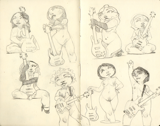 608x481 Chalky Hearts 2012 - Sketch Page