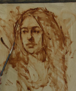 247x296 Painting The Backlit Portrait Sketch With Bryce Liston - Sketch Painting Images