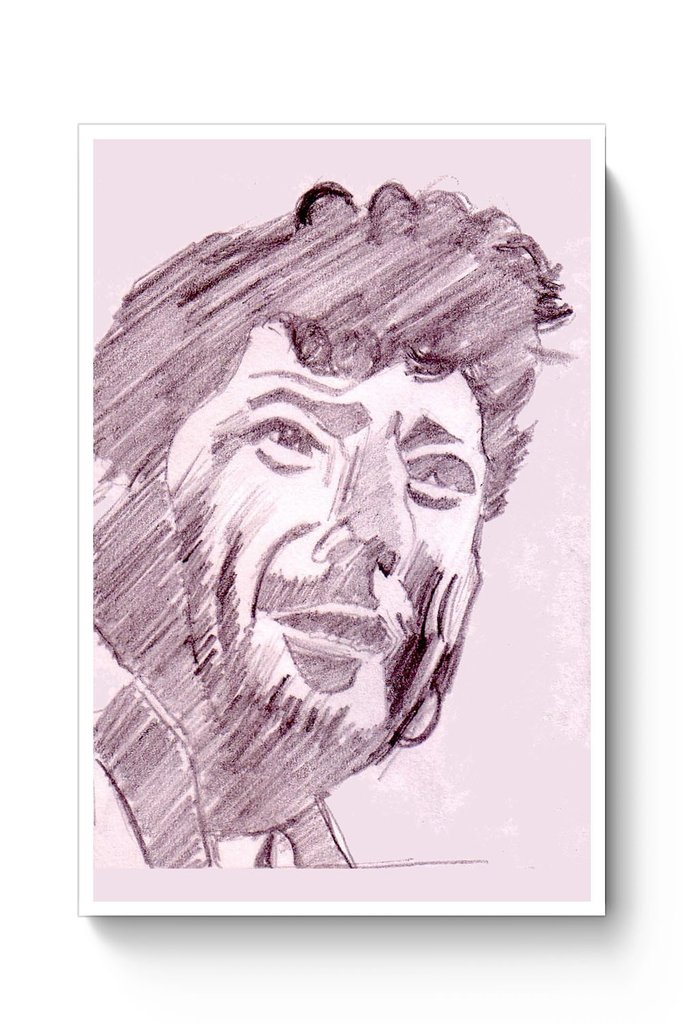 683x1024 Posters Online India Amjad Khan Sketch Painting Sketch - Sketch Painting Online