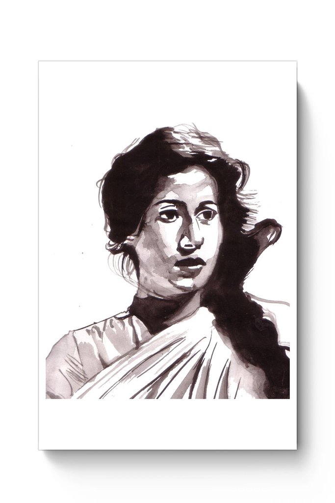 683x1024 Posters Online India The Madhubala Sketch Painting Poster - Sketch Painting Online