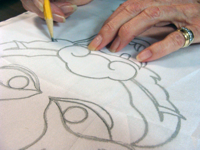 700x525 Silk Painting - Sketch Painting Techniques