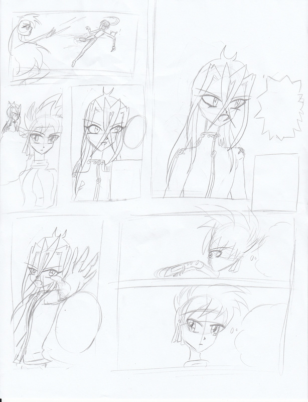 614x800 Manga - Sketch Panel