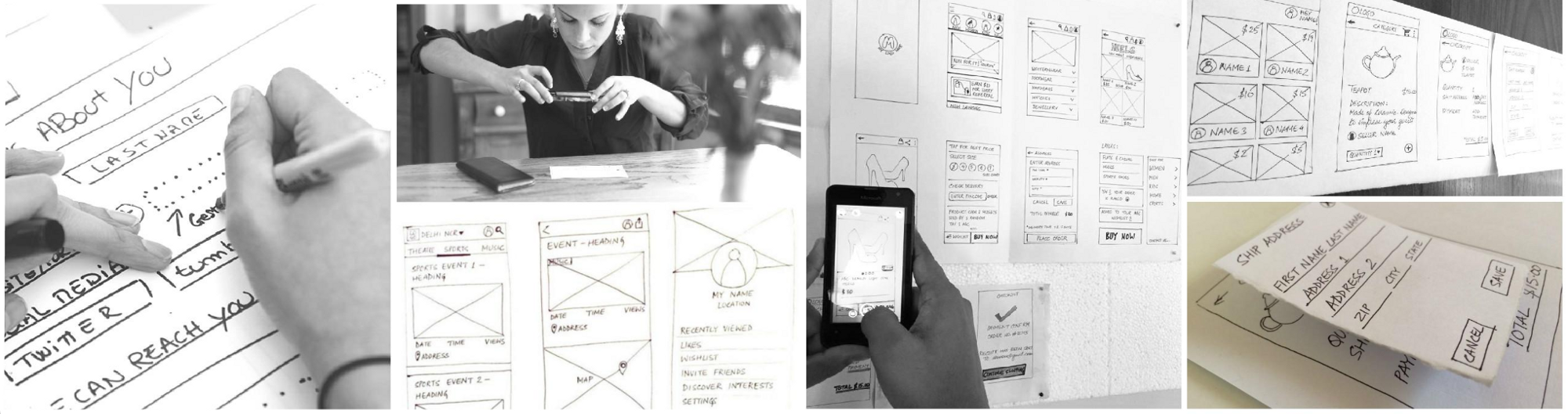 2000x529 The Art Of Ux Sketching And Paper Prototyping Ux Planet - Sketch Paper Design