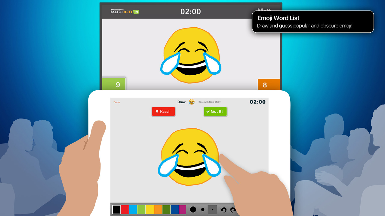 1280x720 Sketchparty Tv Apple Tv Party Game - Sketch Party