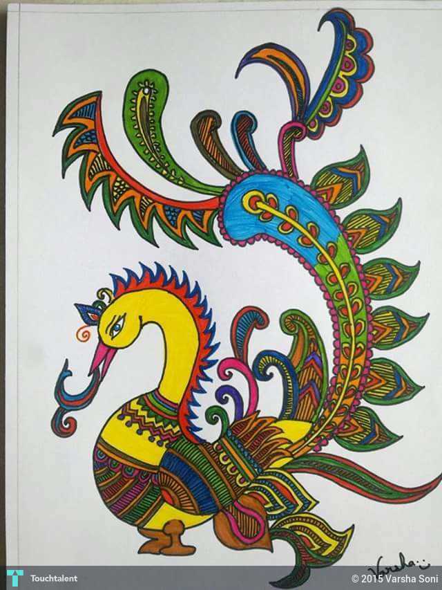 640x853 Sketch Pen Art Work Touchtalent - Sketch Pen Art