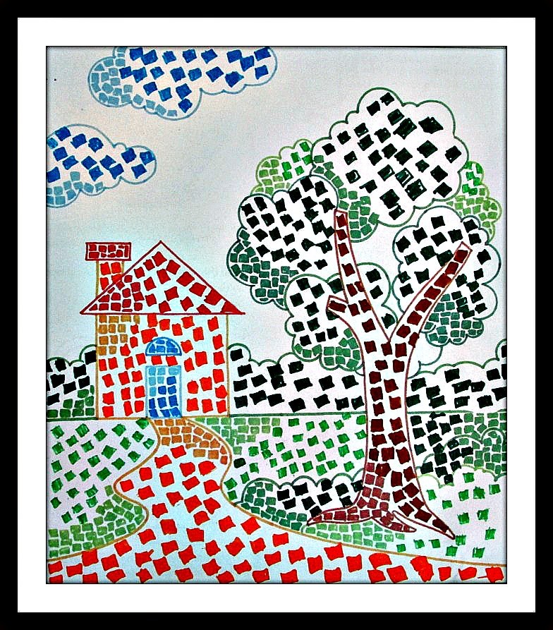 784x893 Sketch Pen Paintings - Sketch Pen Art