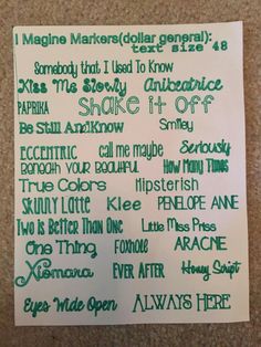 236x314 Our Favorite Fonts! - Sketch Pen Fonts