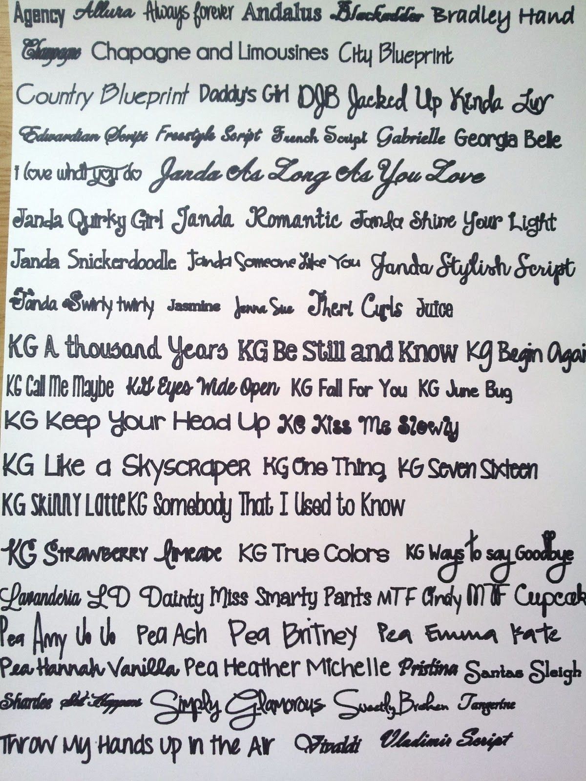 1200x1600 The Best Silhouette Sketch Pen Fonts Silhouette - Sketch Pen Fonts