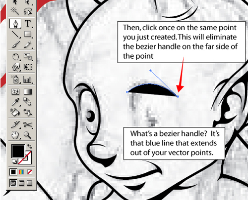 500x405 From Sketch To Vector Illustration - Sketch Pen Tool