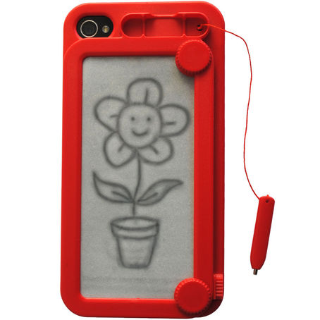454x454 Etch A Sketch Phone Case Iphone 5s On The Hunt - Sketch Phone Case