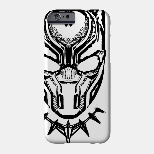630x630 Black Panther Sketch - Sketch Phone Case