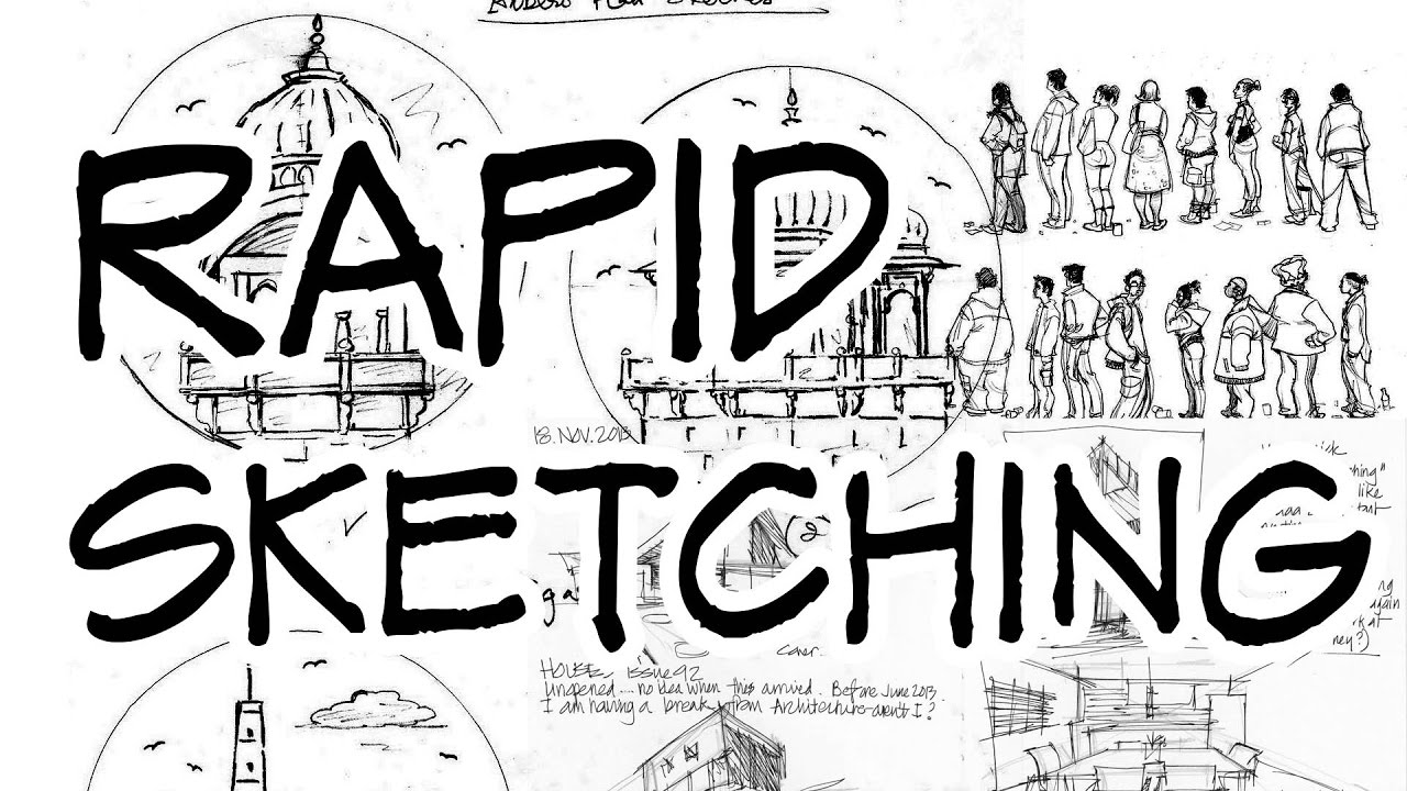 1280x720 Rapid Sketching - Sketch Photo