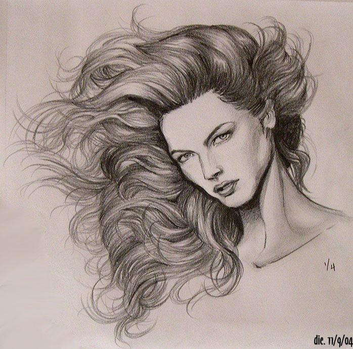 698x691 Sketch 2 For Sketching Class By Die Chan - Sketch Photo