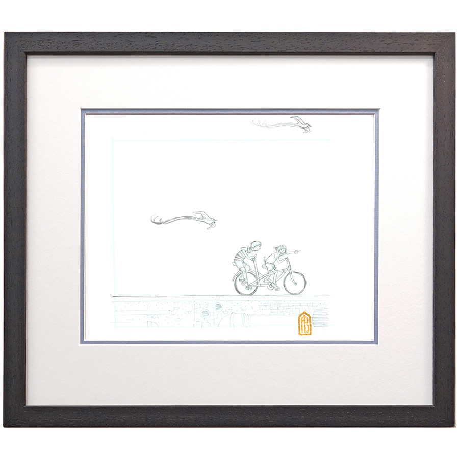900x900 A New Journey - Sketch Photo Frame