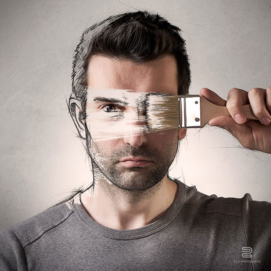 880x880 The Sketches Inside Of Me (Part 2) Bored Panda - Sketch Photography