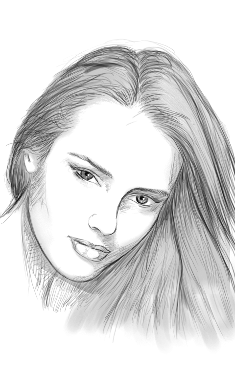 480x800 Sketch Picture - Sketch Pic